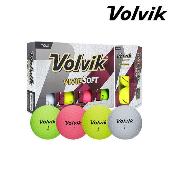 Bóng golf Volvik VividSoft (hộp 12 quả)