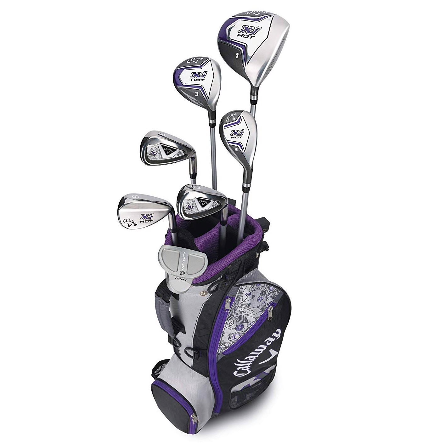 Bộ gậy Golf Callaway X Junior 9 đến 12 tuổi (7 gậy + túi)