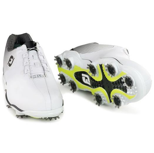 Giày golf nam FootJoy DNA BOA Trắng xanh hoàng gia 53394